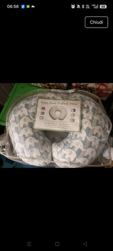 Cuscino allattamento boppy