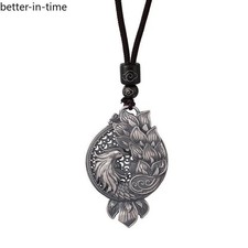 Collana ciondolo cavo fenice