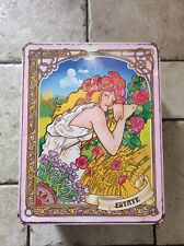 Battistero Bellissima Scatola In Latta - Estate, anni 90 Vintage