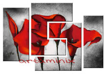 QUADRI MODERNI CALLE ROSSE