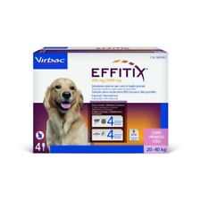 EFFITIX per cani da 20 fino a 40 kg - 4 pipette - Antiparassitario cane 20-40 kg