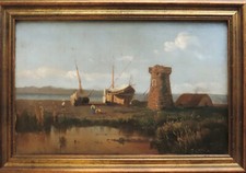 Dipinto olio su tela  Della