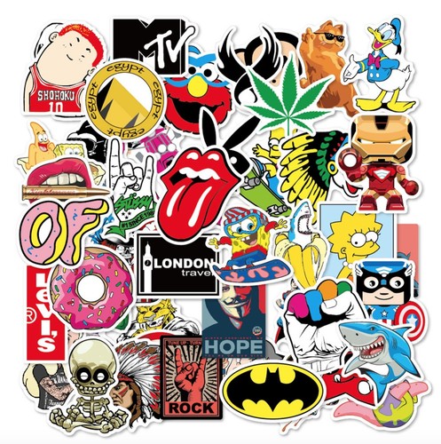 100 sticker vinyl graffiti - 100,