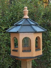 Vinyl Gazebo Bird Feeder Amish