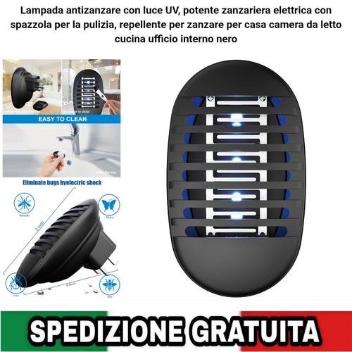 Lampada antizanzare con luce
