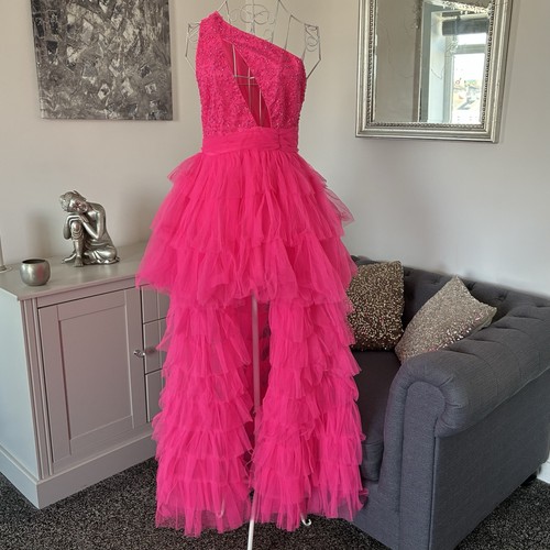 Lace beads pink sequin - &,
