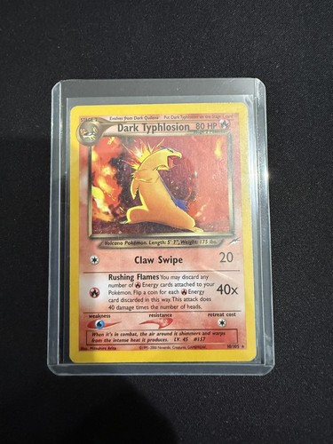 Dark typhlosion 105 neo - typhlosion, 10/105