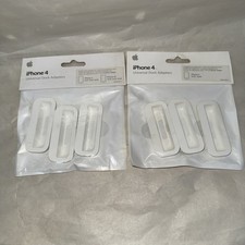 Apple iPhone 4 Adattatore Dock Universale Confezione da 3 MC598ZM/A - Nuovo Sigillato OEM 2 Confezioni