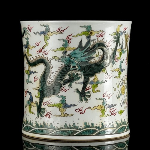 Vaso matita porcellana - matita, 7,6"