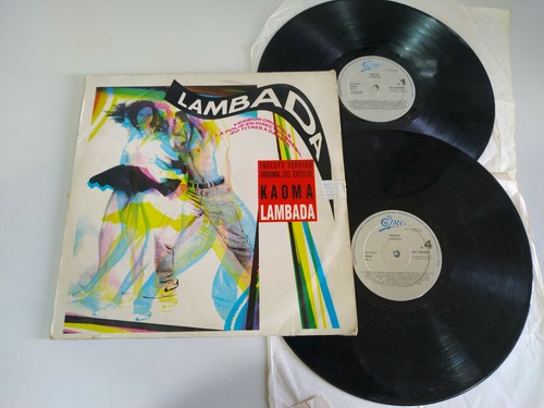 Lambada kaoma x lp - lambada, vinilo