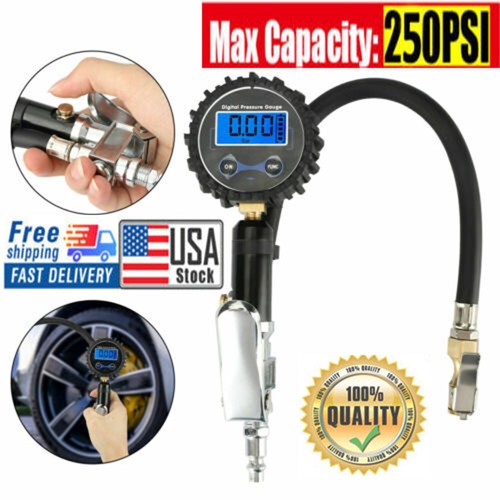 Digital air tire inflator with - air,