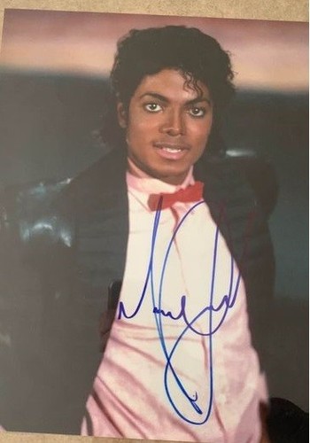 Michael jackson signed 14 - jackson,