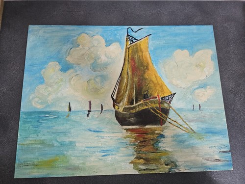 Quadro pittura dipinto olio - , su