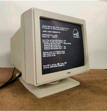Monochrome Flat Screen Monitor CRT Computer Vintage Monitor Monocromatico ?SVGA