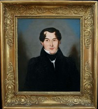 1830 svedese olio ritratto