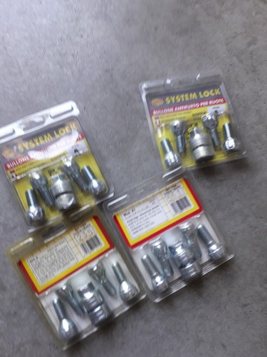 Bulloni antifurto ruote auto - bulloni,