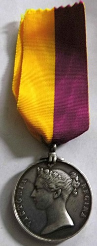 Victorian china medal entitled - victorian,