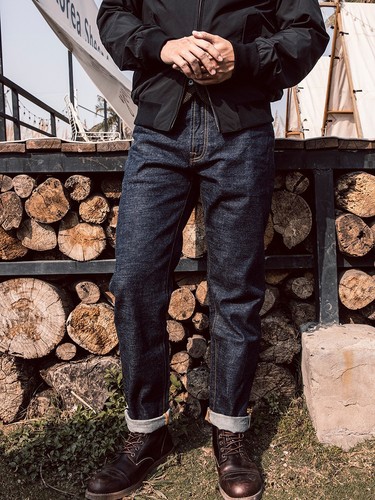 Jeans rosso tornado uomo