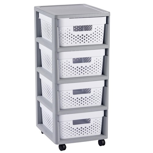 Carrello con cassetti - con,