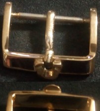 Original Omega Ω Buckle Fibbia 20mm inner Rose GP Mint Condition L@@K |