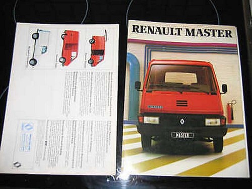 Depliant originale renault - depliant,