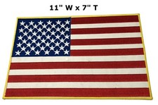 AMERICAN FLAG EMBROIDERED