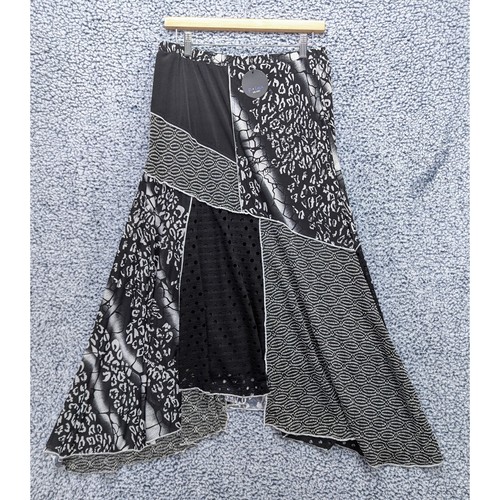 Maxi gonna patchwork luca - maxi,