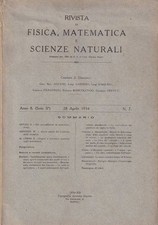Rivista di fisica, matematica