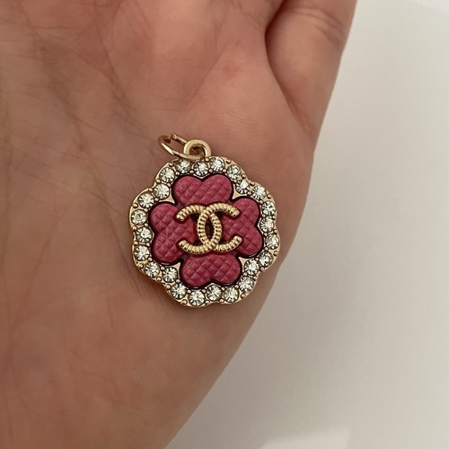 Charm chanel vintage oro rosa - chanel,