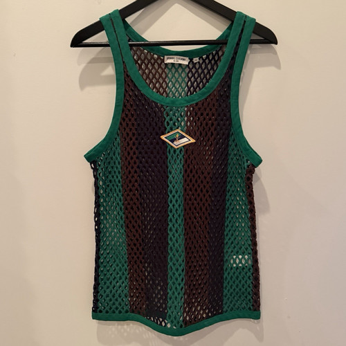 Canotta maglia all uncinetto - canotta, a