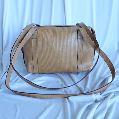 Vintage fendi zucca bauletto - vintage,