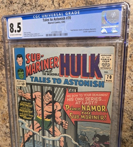 Tales astonish cgc 8 - to, #70