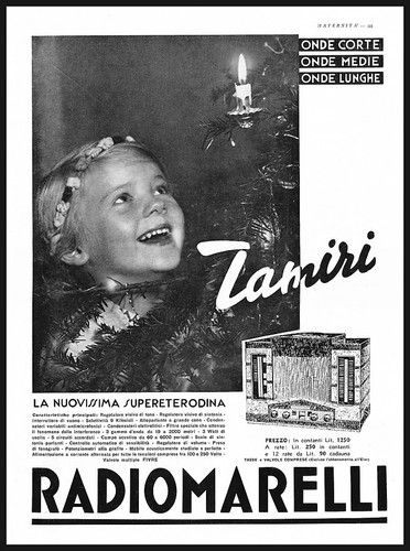 Pubblicita 1934 radiomarelli - 1934,