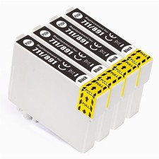 4 cartucce inchiostro nero per