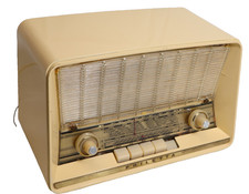 Radio a valvole originale -
