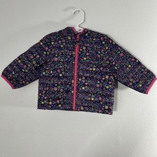 Giacca Jumping Beans bambino 12M floreale con cappuccio puffer cappotto invernale esterno