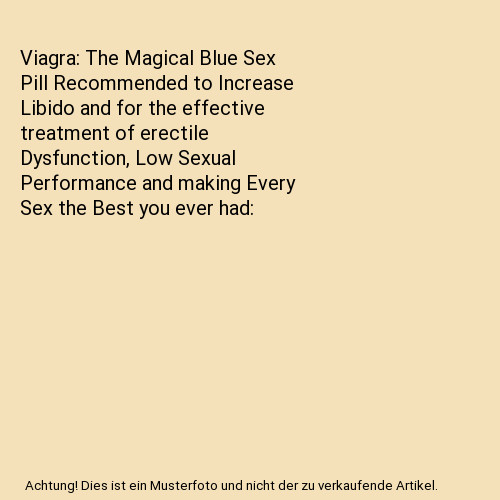 Viagra the magical blue - the, sex