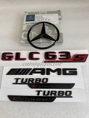 Set distintivo glc63s amg - distintivo,