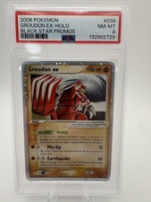 Promo Groudon EX Holo Black