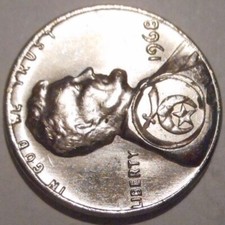 Americano centesimo 1968 - un,