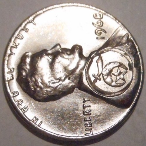 Americano centesimo 1968 - un,