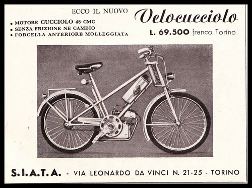 Pubblicita 1951 velocucciolo - pubblicita',