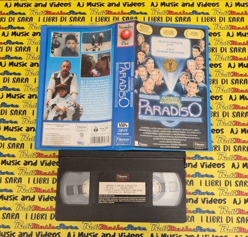 Vhs film nuovo cinema paradiso - vhs,
