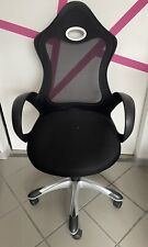 Sedia Poltrona Ufficio Ergonomica Reclinabile Traspirante Con Braccioli Usata