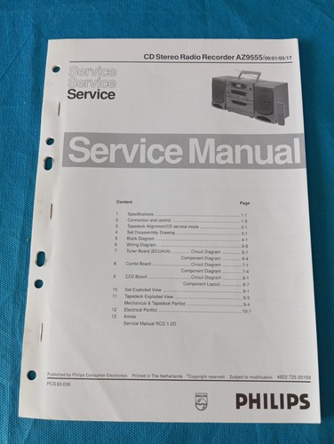 Stereo radio recorder - cd,