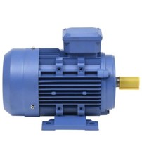 Motore Asincrono Trifase 2Hp 1,5Kw con slitta tendi cinghia o catena 900/RPM