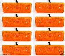 8x Luci Marker Laterali Amber