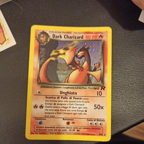 Carta pokemon dark charizard - carta,