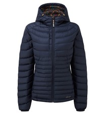 Piumino donna con cappuccio Sherpa Adventure Gear Nangpala SW2108 Rathee Navy