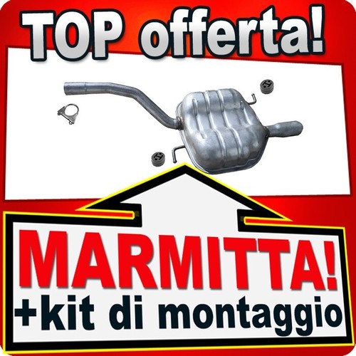 Silenziatore posteriore per - silenziatore, vw
